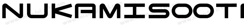 nukamisoOTF Regular字体转换